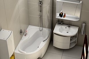 Soluciones para los cuartos de baño más pequeños