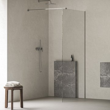 Mampara de baño Walk-In Air, modelo Wall